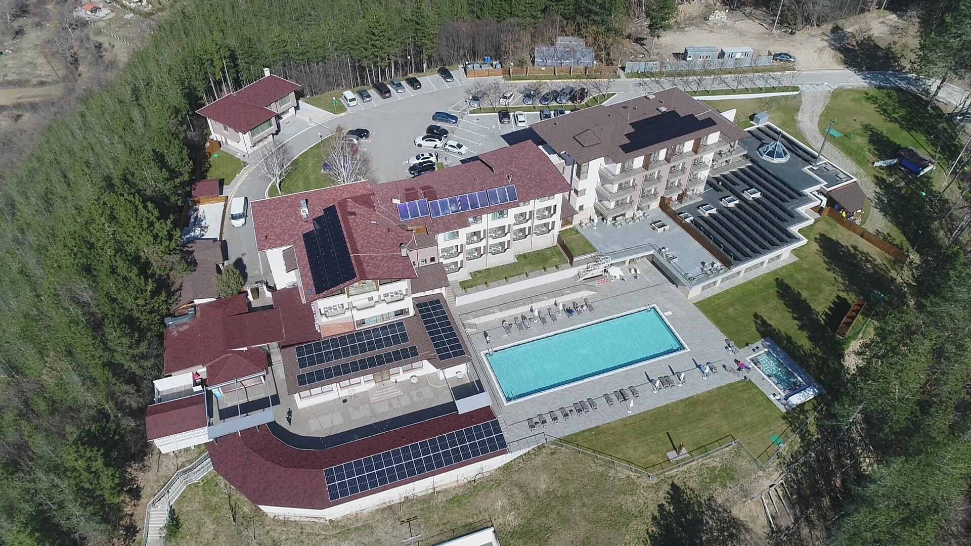 Какво да очаквате от Орбита СПА Хотел Благоевград? orbita spa drone 4