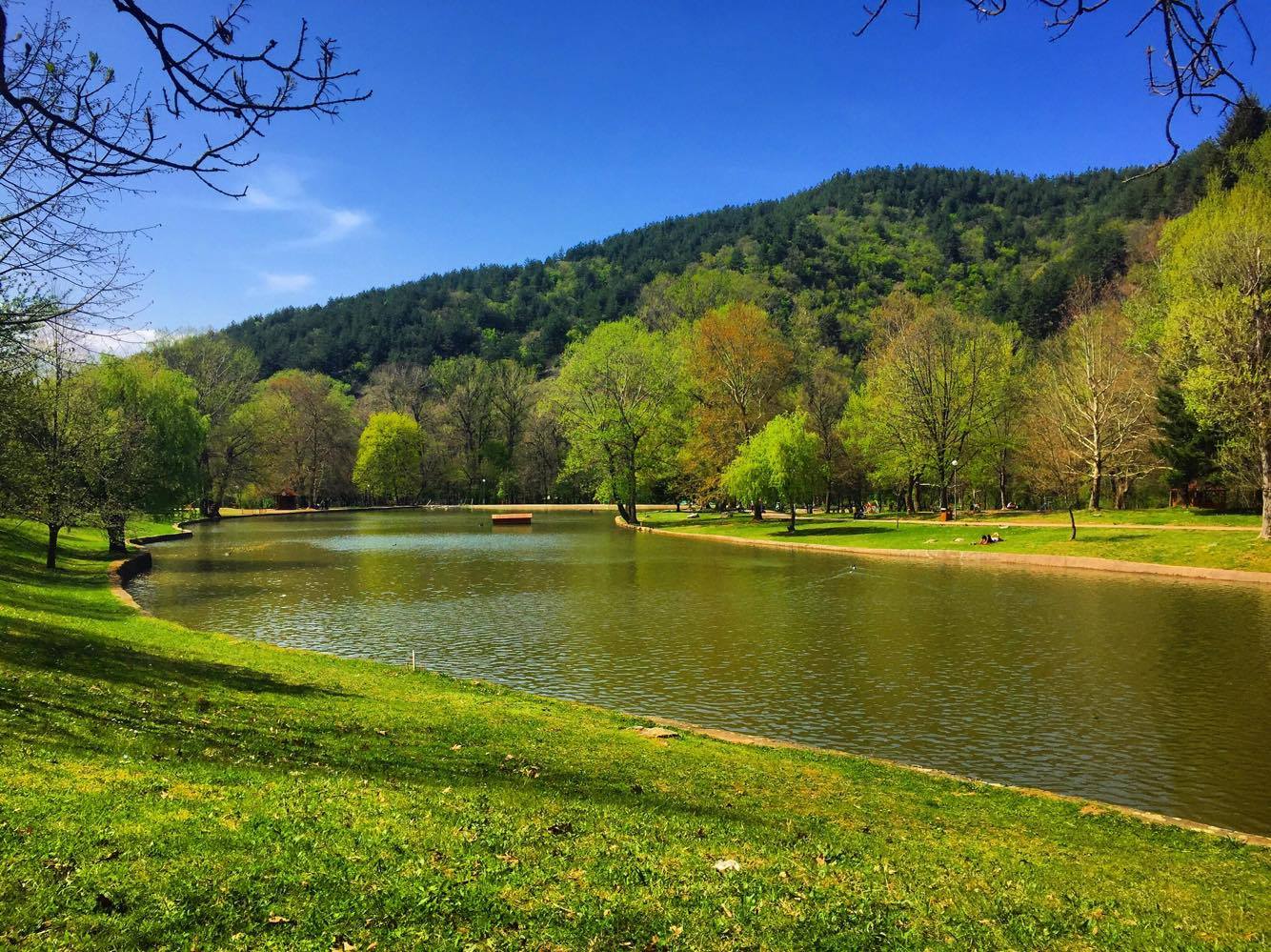 Парк Бачиново край Благоевград ezeroto