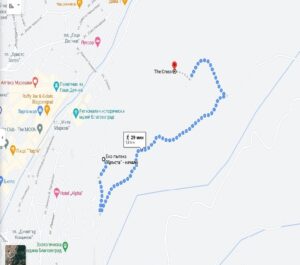 Екопътека "Кръста" - прекрасно място, което можете да посетите Orbita maps